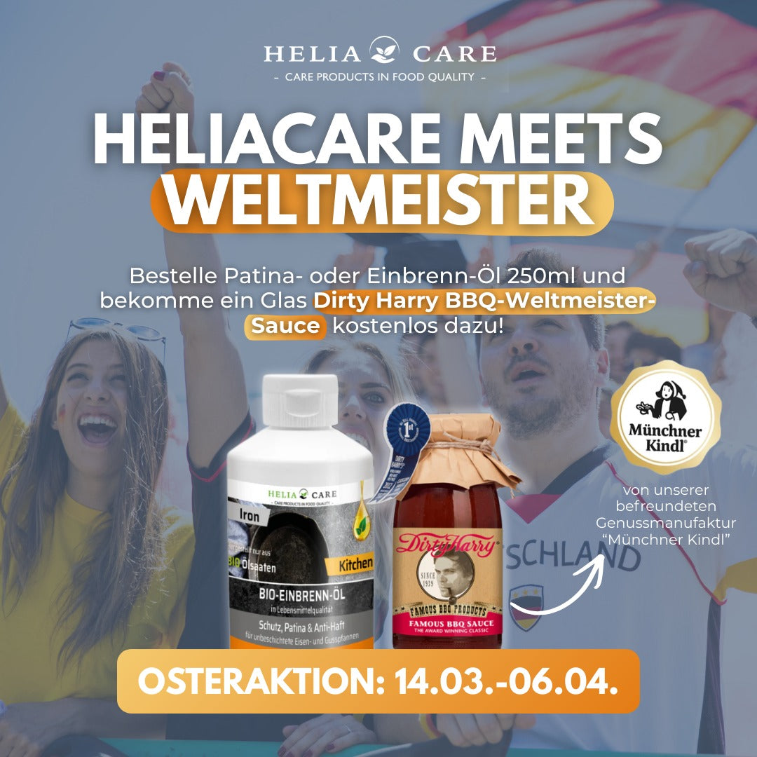 HeliaCARE® BIO-Einbrenn-Öl "Iron"