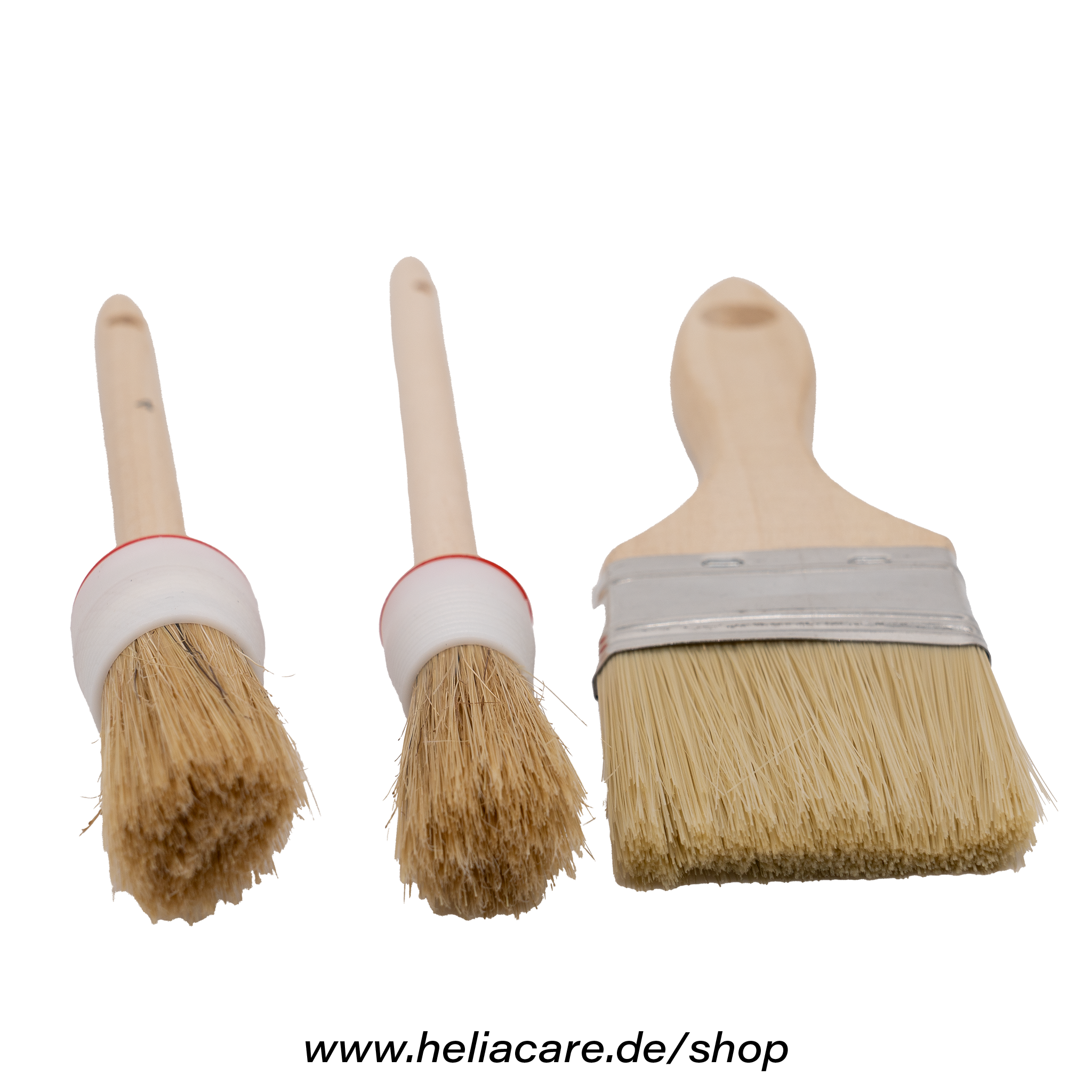 Pinsel Set mit 3 Pinseln 20mm, 25mm und 50mm
