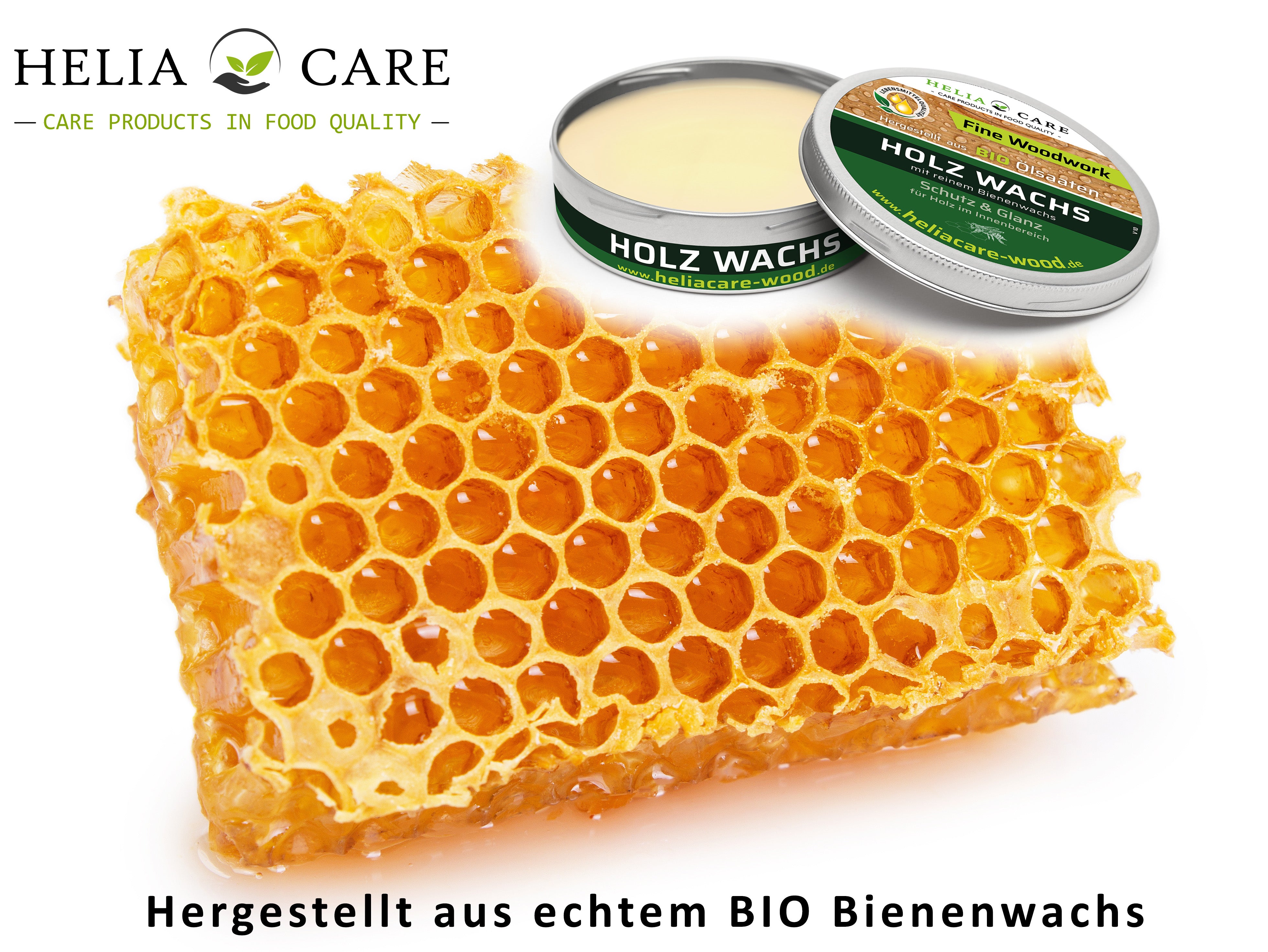 HeliaCARE Holz-Wachs in Lebensmittelqualität