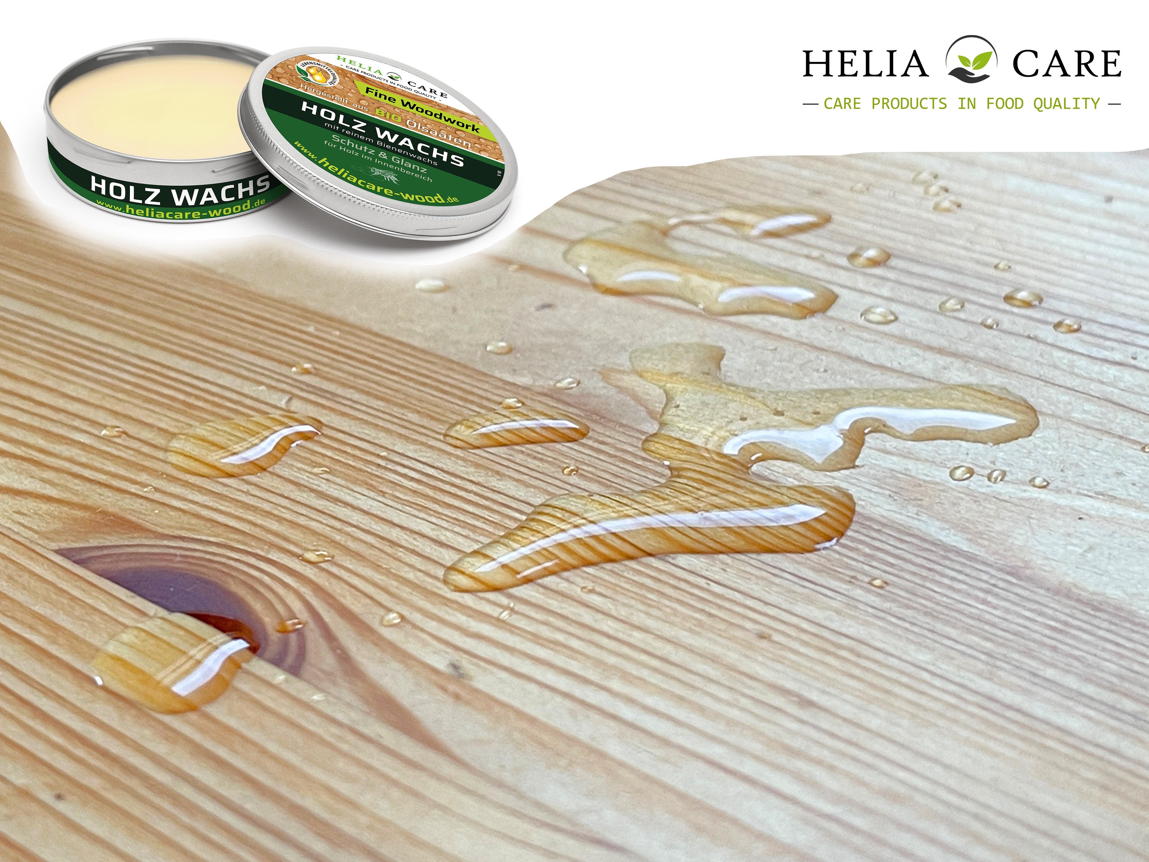 HeliaCARE Holz-Wachs in Lebensmittelqualität