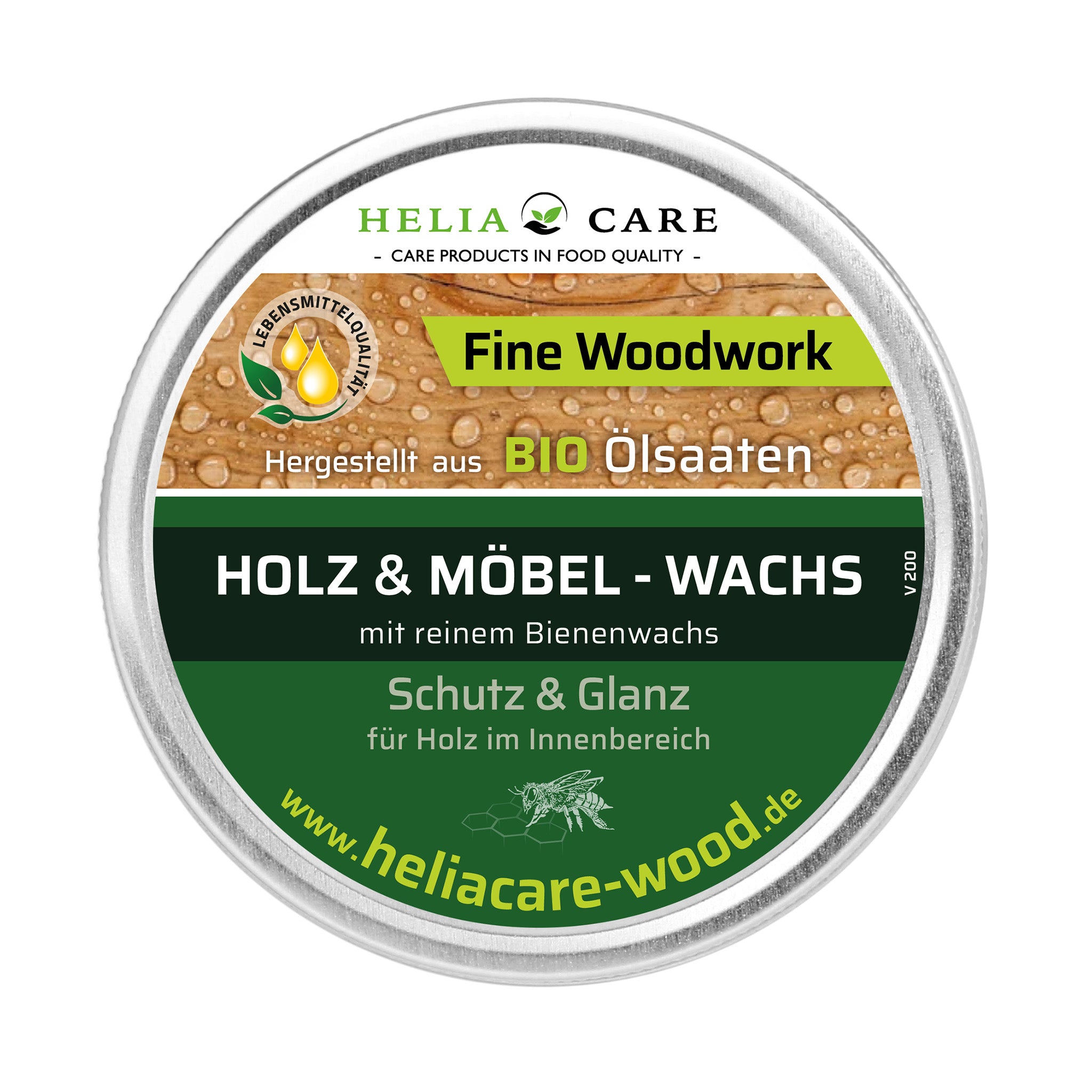 HeliaCARE Holz-Wachs in Lebensmittelqualität